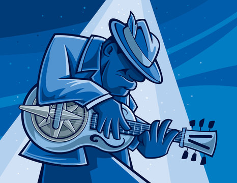 Blues musician