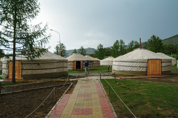 Fototapeta na wymiar Ger's tent Mongolian