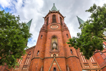 Obraz premium oldenburg historic town in lower saxony germany