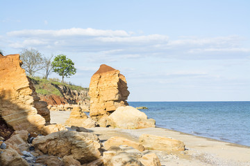 Rocky coast