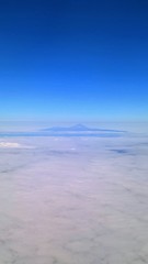 Cran Canaria aus dem Flugzeug