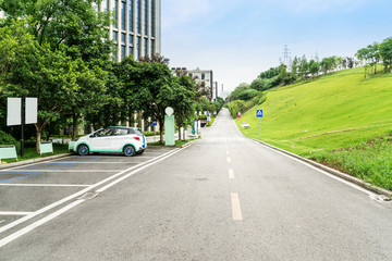 Fototapeta premium Highways and modern urban buildings in Chongqing, China