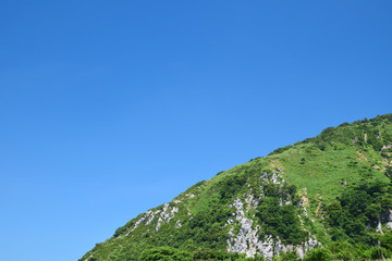 夏の伊吹山