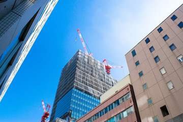 高層ビル工事