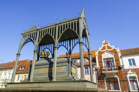 Denkmal K&ouml;nigin Luise von Preussen, Gransee, Brandenburg, Deutschland
