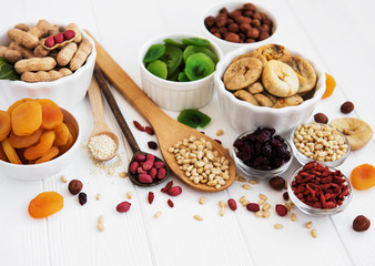 Mixed dried fruits