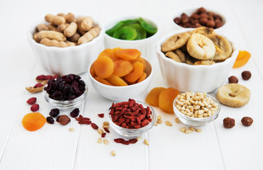 Mixed dried fruits
