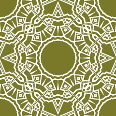 Modern abstract festival symbol stylish Decorative Cicle Vector Shapes. Floral mandala. Vector ornament illustration