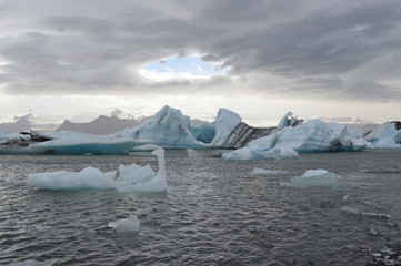 Glacier lagoon Iceland