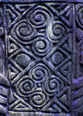 Wood carved ornament, background for desygn and wallpaper.