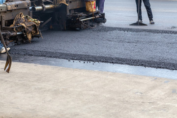 road paving asphaltic concrete