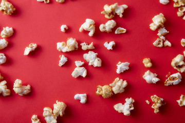 Sweet fried popcorn