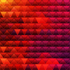 abstract vector stained-glass triangle mosaic background