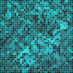 abstract vector square pixel mosaic background