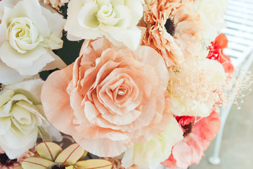 Beautiful bouquet flower for background