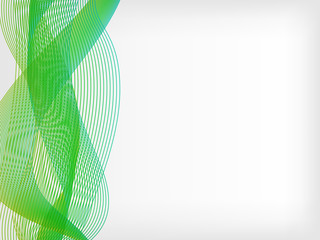 abstract vector waved line background
