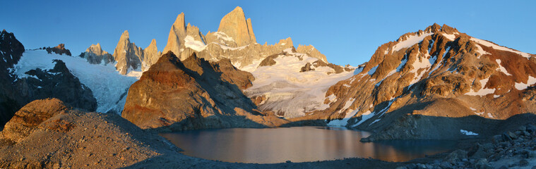 mountain Fitz Roy in Argentina
