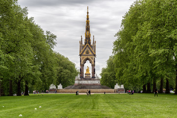 The Albert memorial in London, United Kingdom