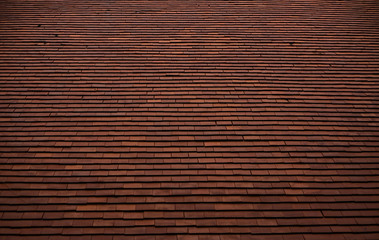 Brown brick wall background and texture vintage style.abstack modern