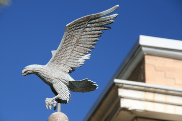 Eagle on Pole 2