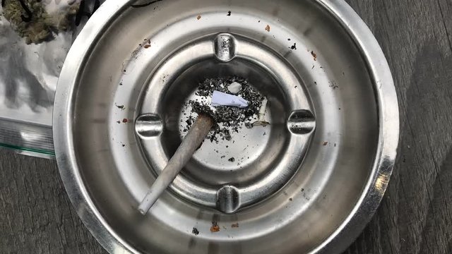 Ashtray timelapse in Amsterdam