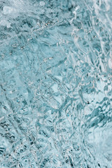 Ice rock melting close-up diamond beach Iceland