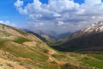 Fototapeta premium Howraman Valley in Zagros Mountain. Kurdistan Province, Iran.