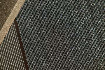 Abrasive mesh sanding sheets and sanding sponge