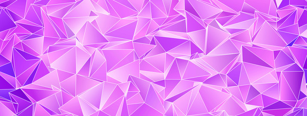 Fototapeta premium Abstract background, mosaic triangulated