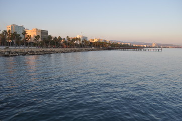 The beautiful Limassol Molos in Cyprus