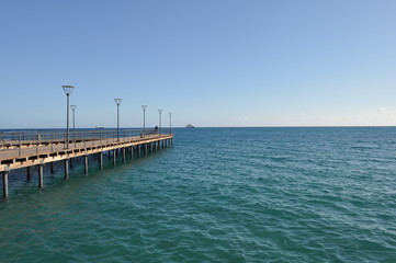 Obraz premium The beautiful Limassol Molos in Cyprus