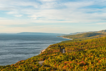 Cabot Trail scenic view
