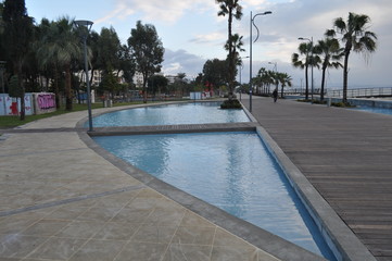 The beautiful Limassol Molos in Cyprus