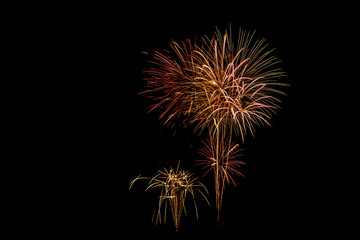 Fireworks night show in United Kingdom
