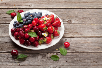 Fresh summer berries