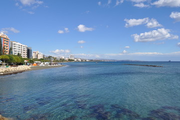 The beautiful Limassol Molos in Cyprus