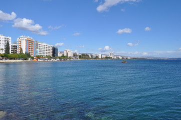 Fototapeta premium The beautiful Limassol Molos in Cyprus