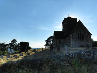 Church on the hillside