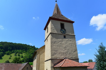 Fototapeta premium St. Johannes Baptist in Tauberscheckenbach - Adelshofen / Bayern