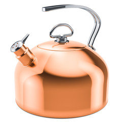 Big Copper Kettle, 3D rendering