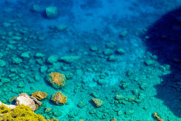 Fototapeta na wymiar Zakynthos Turquoise Coastline