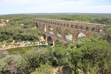 Obraz premium Pont du Gard