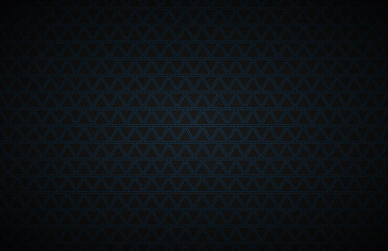 Black abstract background with blue rectangles, modern vector widescreen background, simple texture illustration