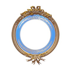 Golden frame for paintings, mirrors or photo