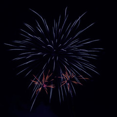 Fireworks night show in United Kingdom