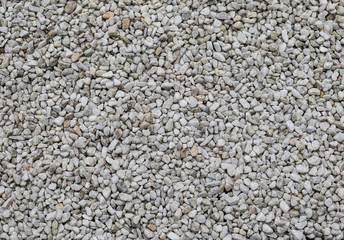 White crushed rock