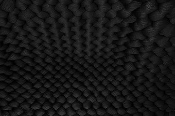 upscale classy black woven surface