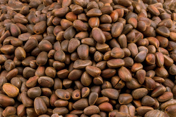 Unpeeled roasted Pine nuts