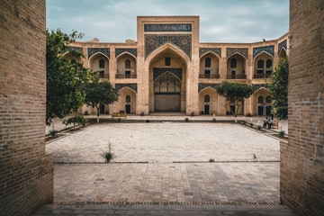 Fototapeta premium Poi Kalon Mosque and Minaret in Bukhara, Uzbekistan