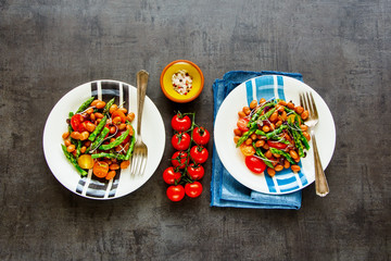 Vegan beans salad